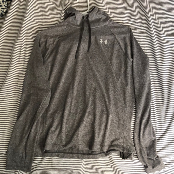 Under Armour Jackets & Blazers - Grey Athletic Hoodie